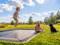 North In Ground Trampoline + Safety Net